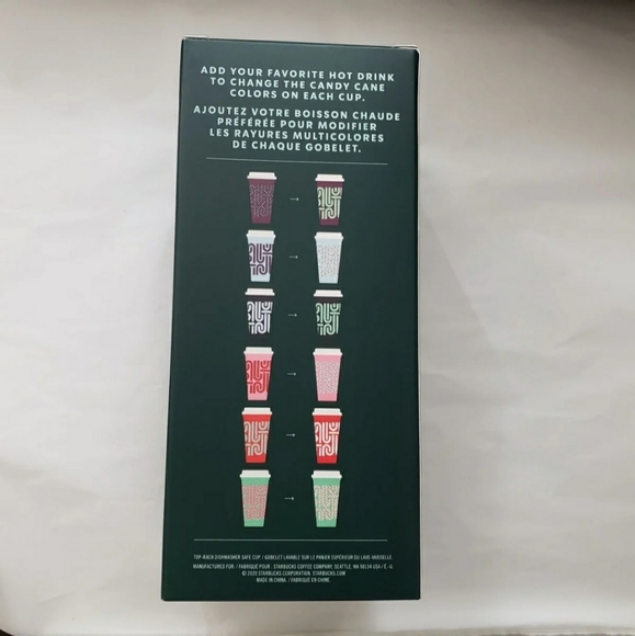 2 boxes of Candy cane Cups & Color Changing Cups